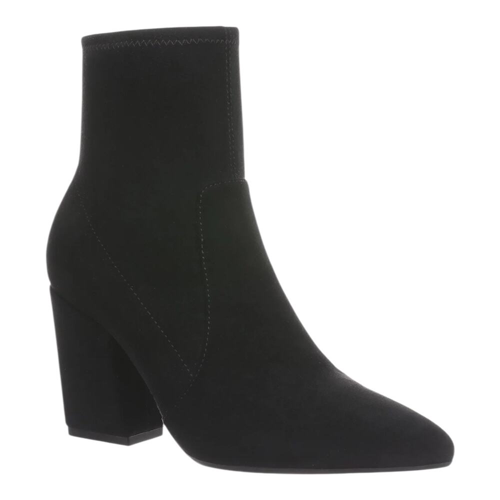 On 34th Women's Lydiaa Pointed Toe Block Heel Booties Black Size 5